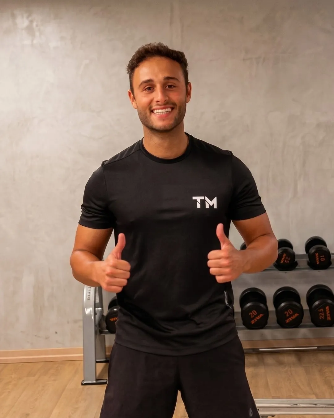 Tomás Meneses, personal trainer e jogador de futebol profissional
